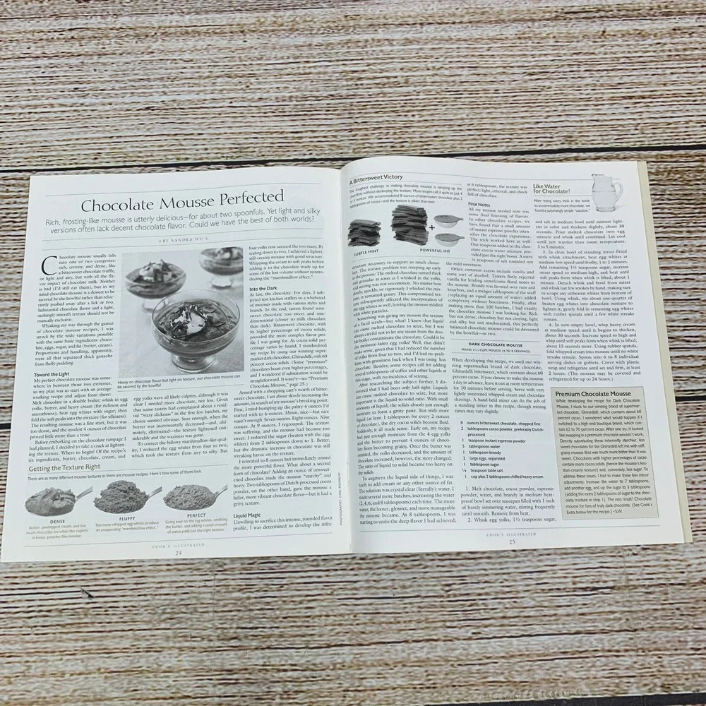 Cook's Illustrated Magazine‎ Italian Cheeses Recipes Cookbook [1996] Vintage